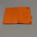 for Amazon Kindle New Fire 7 2015 HD7 SV98LN 7" Cover (5th Generation, 2015 Release) Luxury Folio Stand PU Leather Case (Orange)