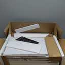 OLIXIS 5 Drawer Mobile File Cabinet Under Desk Storage Organization with Wheels Vertical Filing Chest Rolling Wood Small Desk Printer Stand for Home Office, 15.75"D x 18.74"W x 25.39"H, White