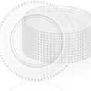 fani 12 Pack Clear Charger Plates Bulk 13 Inch Plastic Round Dinner Chargers with Beaded Rim, Acrylic Decorative Service Plates for Wedding Party Event, Home and Tabletop Decor (Clear)