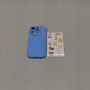 LOVE 3000 Designed for iPhone 16 Pro Case, Premium Silicone with [Soft Anti-Scratch Microfiber Lining] Shockproof Protective Phone Case for Men Women Girls 6.3", Blue