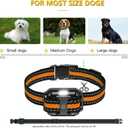 Dog Training Collar for 2 Dogs, 3300ft Remote Dog Shock Collar with Night LED Light, IPX7 Waterproof Rechargeable E-Collar, 4 Modes (Beep, Vibration, Shock) for Small Medium Large Dogs