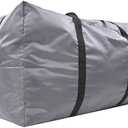 Life Large Capacity Inflatable Boat Canoeing Storage Bag Carrying Bag Pouch Foldable Storage Bag Organizer in Gray