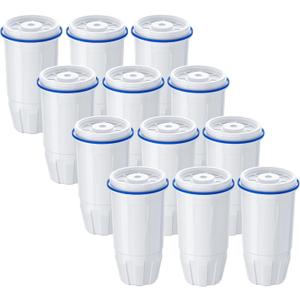 Upgraded Water Filter Replacement for Zero Pitcher and Dispenser ZR-001 ZR-004 ZP-006 ZR-017, Multi-Stage Filter System, Effectively Reducing Lead, Chromium, PFOA, and PFOS, Pack of 12, By DESENRUIS