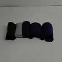 Fruit of the Loom Men's Undershirts, Moisture Wicking & Tag Free, Short Sleeve Crew T-Shirts (Black, Grey, Blue, Large) 5 Pcs