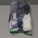 Luzlen Winter Snow Princess Costume for Girls Halloween Birthday Cosplay Dress with Cape Accessories Blue, 4-5 Years(Label 120)