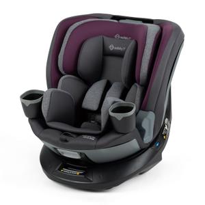 Safety 1st EverSlim 4-in-1 Convertible Car Seat, SecureTech Chest Clip, Ultra-Slim, 4-Mode Infant to Booster, Baby Car Seat, 5-100 lbs, Memory Foam, Fiddlehead, EXP: 2036/01/22