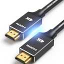 Capshi 4K Long HDMI Cable 30ft/9M, in-Wall CL3 Rated HDMI Cable 2.0 Support (HDR10 8/10bit 18Gbps HDCP2.2 ARC) High Speed HD Shielded Cord Compatible with TV, Laptop, PC, HDTV