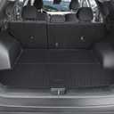 Cargo Mat for 2022-2026 Hyundai Tucson Gas, Full Coverage All Weather Trunk Cargo Liner with Backrest Protectors for Tucson Accessories