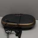 EILISON FITABS 3D Vibration Plate Exercise Machine with Seat - Ocsillation, Pulsation + Vibration Platform, Push Up | Vibration Machine for Lymphatic Drainage, Weight Loss, Recovery (Fitpro Brown)