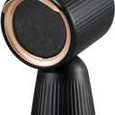 Portable Range Hood, Desktop Range Hood w/ 3 Wind Speed, One Button Control, Portable Kitchen Exhaust Fan with Detachable Filters, Kitchen Hood for Indoor BBQ, Hot Pot (Black)