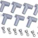 MSD 8849 Spark Plug Wire Boot Kit, (Set of 9)