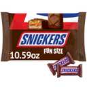 SNICKERS Original Chocolate Candy Bars, Fun Size, 10.59oz Bag, BBD: 01/2027