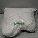 LBRO2M Canadian Fluffy Goose Down Pillow Standard Size 750 Fill Power 80% Goose Down with 600TC 100% Cotton Pillow Shell Down Pillows Ideal for Plush Comfort and Support (20"X26" Setof 1)