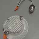 Juno 4 Inch LED Recessed Lighting, RetroBasics Series LED Downlight Trim Kit, Regressed 4" Ceiling Light with 5-in-1 Switchable White Color, 625 Lumens, Baffle Trim, Matte White