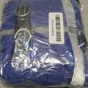 FUAMEY Dog Coat for Medium Dogs,Waterproof Dog Winter Jacket with Harness Built in Puppy Cold Weather Coats Reflective Pet Vest with Zipper Warm Fleece Dogs Snowsuit Windproof Blue M (M(chest:21in))