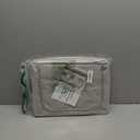 36L Clothes Storage Bins with Metal Frame, 3 Pcs Stackable Clothing Storage Boxes Containers with Lids, Foldable Oxford Fabric Clothes Organizer Bags Closet Organizers Organizing Bin for Sheet (Grey)