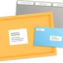 PRES-a-ply Laser Address Labels, 1 x 2.625 Inches, White, Box of 7500, 2 Packs (30606)