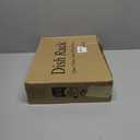 SNTD Dish Drying Rack - Small Dish Rack for Kitchen Counter, Stainless Steel Dish Drainer with Utensil Holder and Drainboard, 11" W x 15" L (Grey)