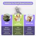 3 x Cat Nail Clippers with Nail File, Kitten Claw Nail Clippers for Trimming, Stainless Steel Pet Bearded Nail Clippers Tool for Dragon, Guinea Pig, Rabbits, Birds, Ferret Small Breed Animals(Green)