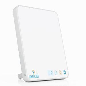 Suncatcher 6"x2.5" Ultra Light Therapy Lamp with Timer and Glow Control: LED, SAD, UV-Free, Wall Mountable