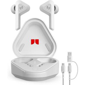 Monster DNA GO Wireless Bluetooth High Definition Earbuds- Black Water Resistant