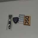 Dollar Shave Club | Travel Shave Set | 4 Swift Rinse Refill Cartridges, 1 Handle, 1 Razor Cover (Silver)