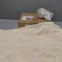 7 Pcs Birthday Gift Set for Women, Summer Self Care Gift Throw Blanket Socks Mug Set for Mothers Teachers Nurses (White)