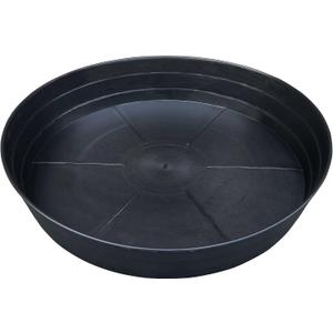 25 Inch Extra Large Planter Saucer, Extra-Deep 4.25 in Black Drip Trays for Flower Pot, Heavy Duty Drainage Tray Indoors No Holes, Plastic Plant Plate Water Catcher for Pots Base 19 20 21 22 in 25 Inch Extra Large Planter Saucer, Extra-Deep 4.25 in Black Drip Trays for Flower Pot, Heavy Duty Drainage Tray Indoors No Holes, Plastic Plant Plate Water Catcher for Pots Base 19 20 21 22 in