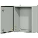 Metal Enclosure, IP65 Waterproof Electrical Box for Indoor and Outdoor Projects, Includes Mounting Plate and Wall Bracket 600×500×250mm (24"×20"×10")