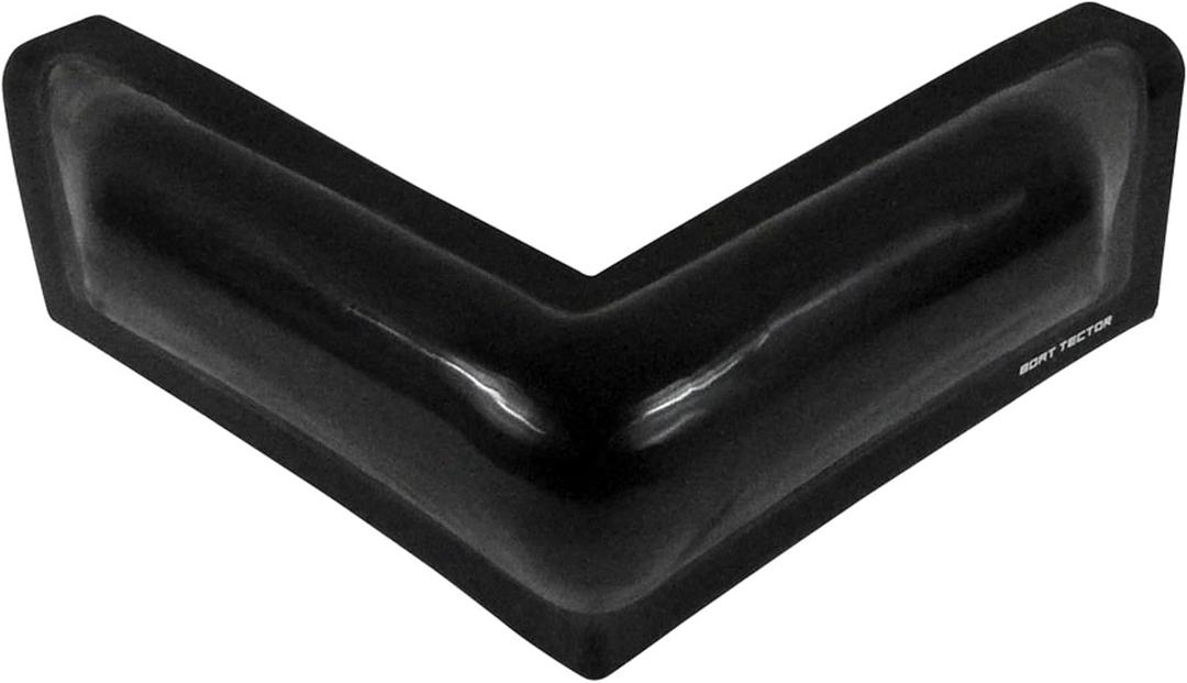 Extreme Max 3006.7745 BoatTector Vinyl 90 Dock Corner Bumper - Black
