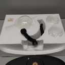 Whiskey Globe Decanter Set with 2 Glasses  850ml Globe Whiskey Decanter, Luxury Bourbon Gift Set for Men, Fathers Day, Anniversary & Home Bar Decor