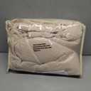 Velvet 100% Waterproof Chair Covers for Living Room Sofa Armchair Cover Washable Couch Arm Chair Slipcovers for Dogs Non Slip Quilted Furniture Protector with Pockets (Small, Beige)