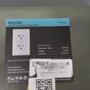 BESTTEN 10 Pack 20 Amp Decor Receptacle Outlet, Standard Electrical Wall Outlet with Wallplate, 20A/125V/2500W, Non-Tamper-Resistant, UL Listed, White