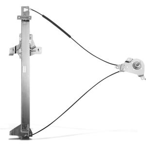 A-Premium Manual Window Regulator Compatible with Ford E-150 E-250 E-350 Econoline E-350 E-450 E-550 Super Duty Front Left Side