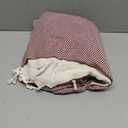 Bazaar Anatolia Turkish Beach Towel 100% Cotton Bath Towels 71x39 Quick Dry Sand Free Lightweight Large Oversized Herringbone Maroon