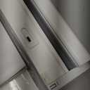 Motorized Blackout Smart Roller Blinds with Remote Control & Solar Panel - Automatic Electric Shades for Windows, Compatible with Alexa - White,23" W*72" H