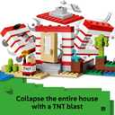 LEGO Minecraft The TNT Jungle House Kids Toy for Pretend Play - Collectible Minecraft Toy - Building Set for Boys and Girls 8+ - Gift Idea for Birthdays and Video Game Fans - 21275