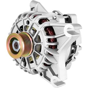SCITOO GT Alternator Fits For 1999 2000 2001 2002 2003 2004 for Ford Mustang 4.6L - 12V 105Amp CW 6-Groove Pulley, Replaces OEM 8252 AFD0059 XR3U-10300-AA XR3U-10300-AB XR3U-10300-AC