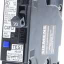 20 Amp 1-Pole Combination Type AFCI Plug-On Neutral Circuit Breaker