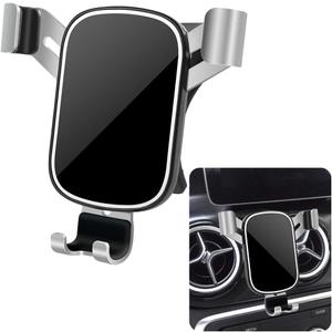 LUNQIN Car Phone Holder for Mercedes Benz GLA-Class 2015-2020 GLA250 GLA45 and CLA-Class 2014-2019 CLA250 CLA45 Auto Interior Accessories Best Cell Phones Mount Cellphone Mobile Cradle Charging Stand