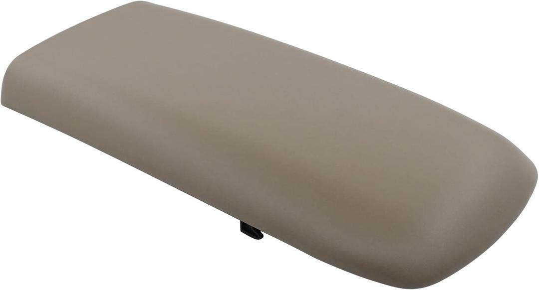NewYall Beige Front Center Console Lid Armrest Coverfor Ford Explorer 1995-2001, Explorer Sport Trac 2001-2002, Mercury Mountaineer 1997-2001, 1L2Z9806024AAA 1L2Z9806024AAB 1L2Z9806024AAE
