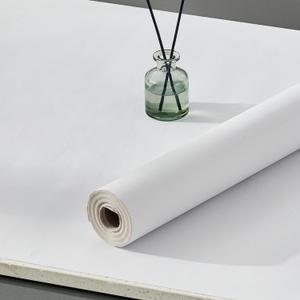 LONGYONG White Contact Paper Peel and Stick Wallpaper Modern Countertop Contact Paper for Cabinets and Drawers Self Adhesive Removable Kitchen Wallpaper for Bedroom Bathroom Waterproof 23.6x118inches