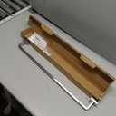 JQK Brushed Towel Bar, Rounded Edges 26.41 Inch Towel Rack, 304 Stainless Steel Bathroom Wall Mount, Useable Length 24 Inch, TB250L24-BN