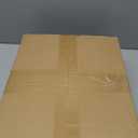 Small Kitchen Cart Adjustable-Height, 3-Tier Rolling Storage Organizer - Thick Shelves, Heavy-Duty Metal Frame & Wood Top, Handle Bar, for Kitchen, Office, Garage, 33.4"x13"x16"