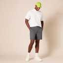 Amazon Essentials Men's Classic-Fit 7" Chino Shorts (Gray)