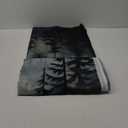 EMMTEEY Forest Tapestry Wall Hanging - Green Misty Pine Tree Nature Wall Art, 80x60 Inch Tapestries Large BoHo Decor for Living Room & Bedroom Spaces