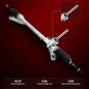 Torchbeam Power Steering Rack and Pinion Compatible with Mazda