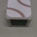 Baseball Ball Alarm Clock for Kids Boy Girl 7 LED Color Changing Wake Up Clock Home Decor Bedroom Digital with Temperature Display