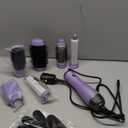 Blow Dryer Brush 6 in 1, Detachable Hair Dryer Brush Air Curler Air Styler Wrap, Curly Twist Hot Curling Iron, Blow Dryer Hot Styler Negative Ion, Travel Hair Styling Tool, Purple