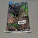 PINVNBY Reptile Terrarium Background 2 Pack 47 x 20 inches Double-Sided Reptile Tank Background Polyester Reptile Habitat Decor with Tape Green Plants & Natural Rock Aquarium Decoration